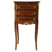 Κομοδίνο κλασικό λούστρο